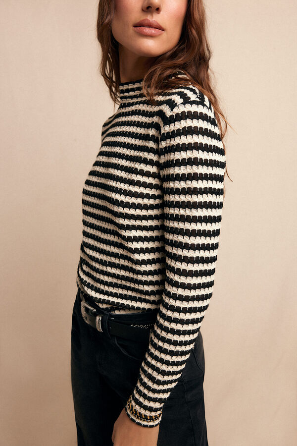 Slowlove Top básico estructura Multicolor