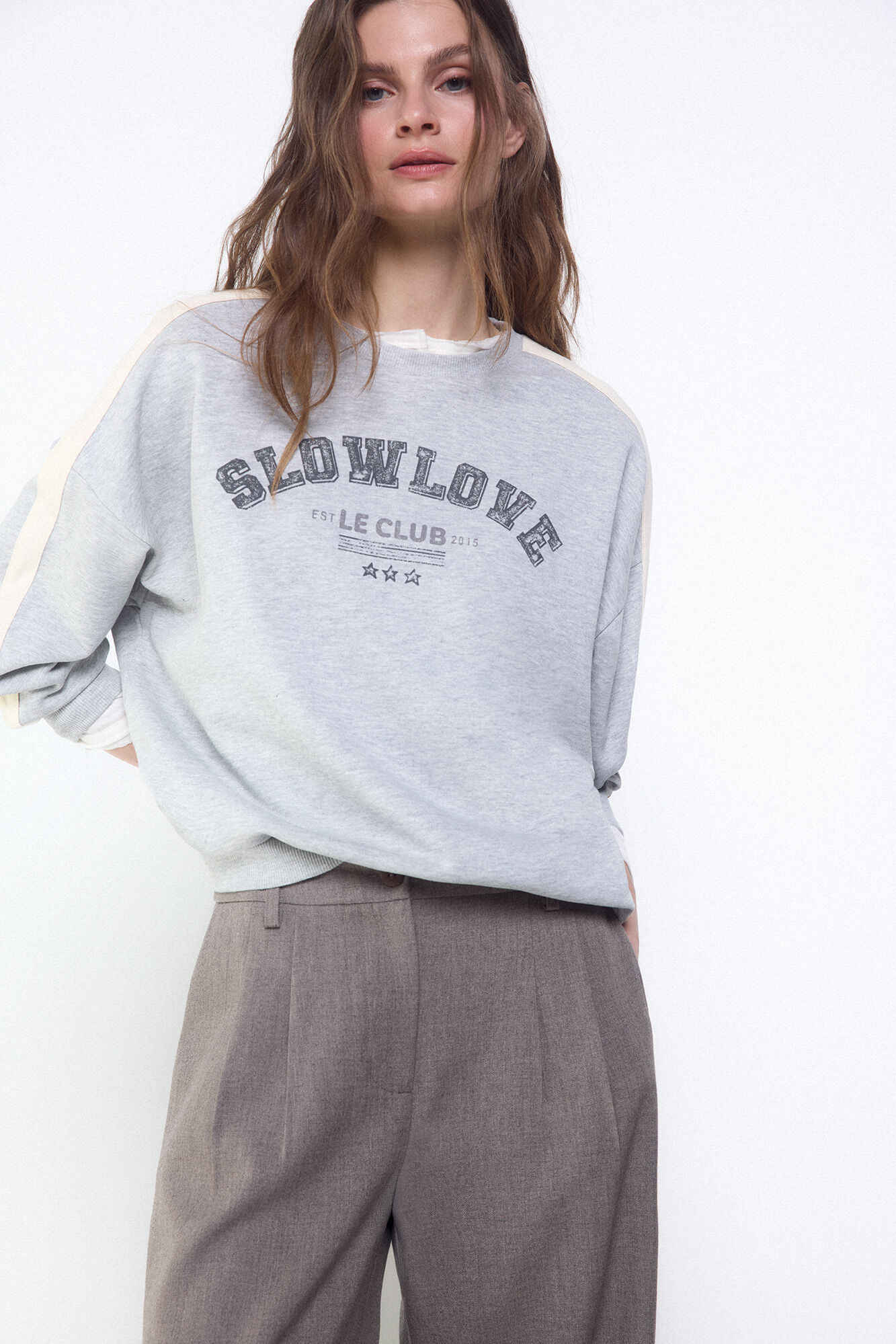 Slowlove Sudadera slowlove oversize