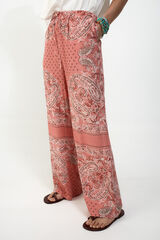 Slowlove Pantal&oacute;n fluido estampado Multicolour