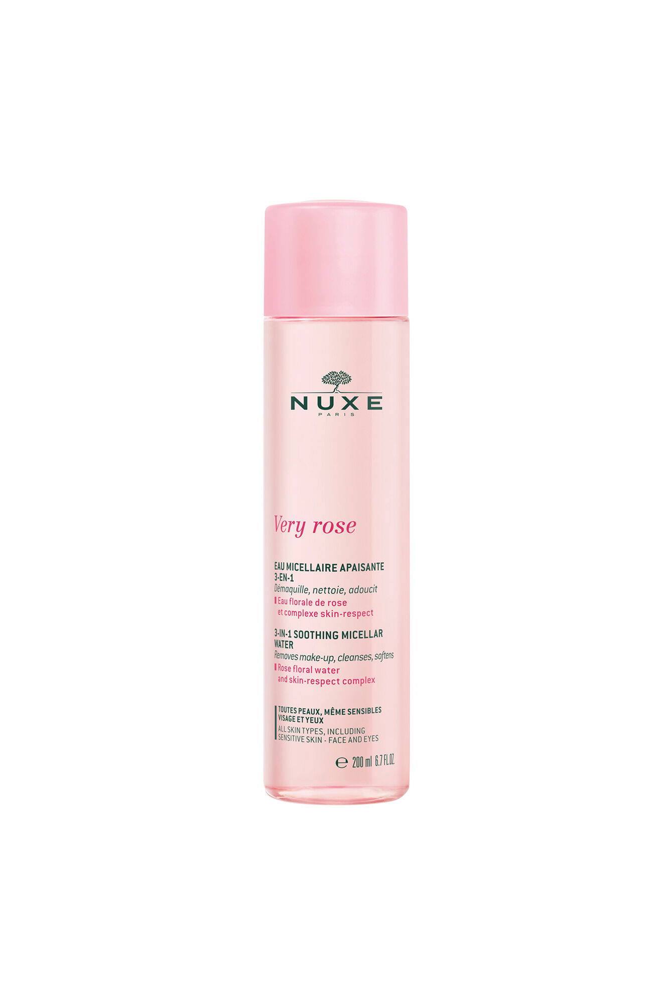 Nuxe Agua micelar calmante 3 en 1 200ml