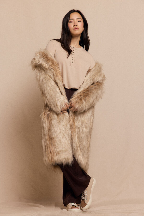 Slowlove Top panadero Marfil