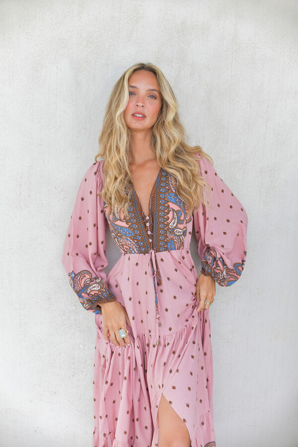 Jaase Vestido comprido Teresa Subiu