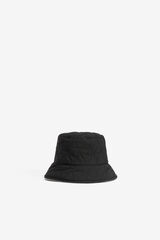 Vilanova Sombrero de Nailon Reversible Negro