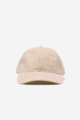 Cortefiel Gorra espiga Beige