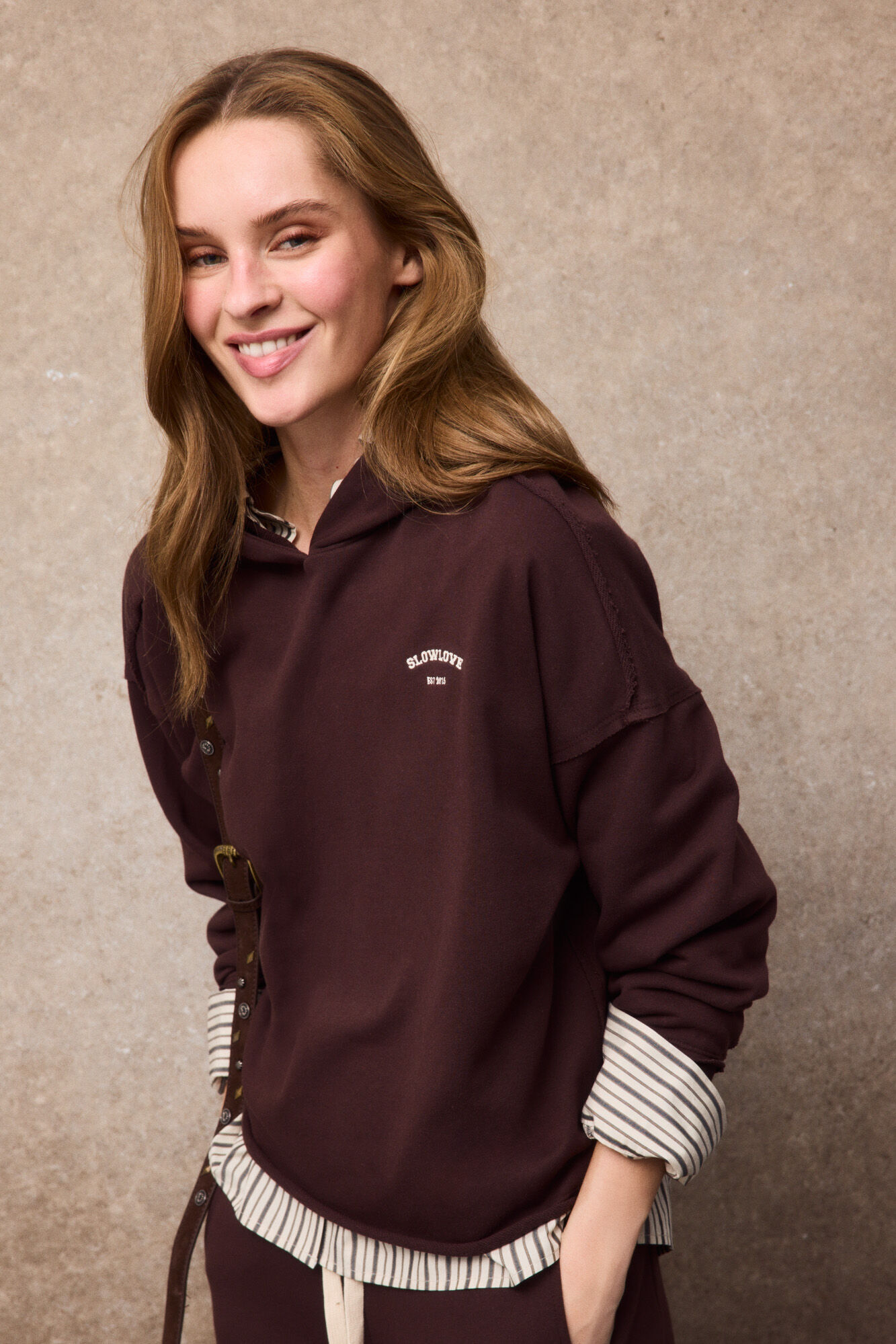 Slowlove Sweatshirt com capuz SlowLove
