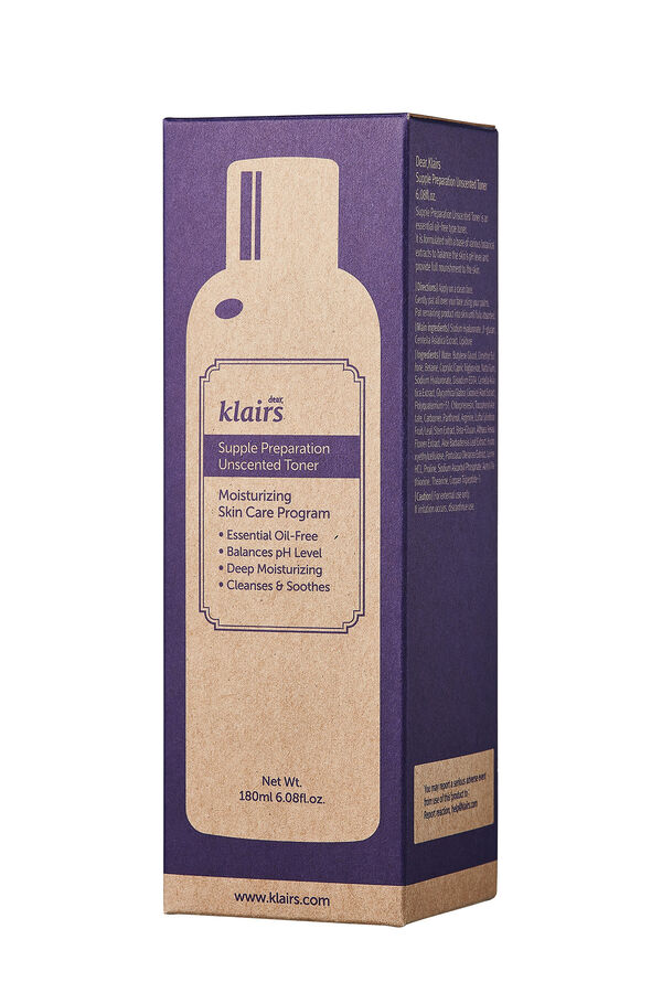 Klairs T&ocirc;nico facial de prepara&ccedil;&atilde;o suave sem fragr&acirc;ncia Multicolorido