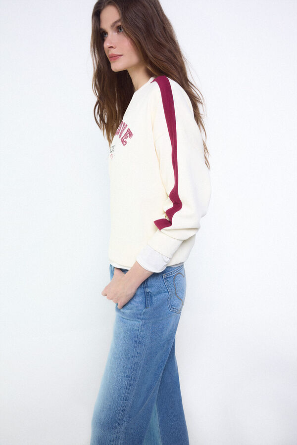 Slowlove Sudadera slowlove oversize White