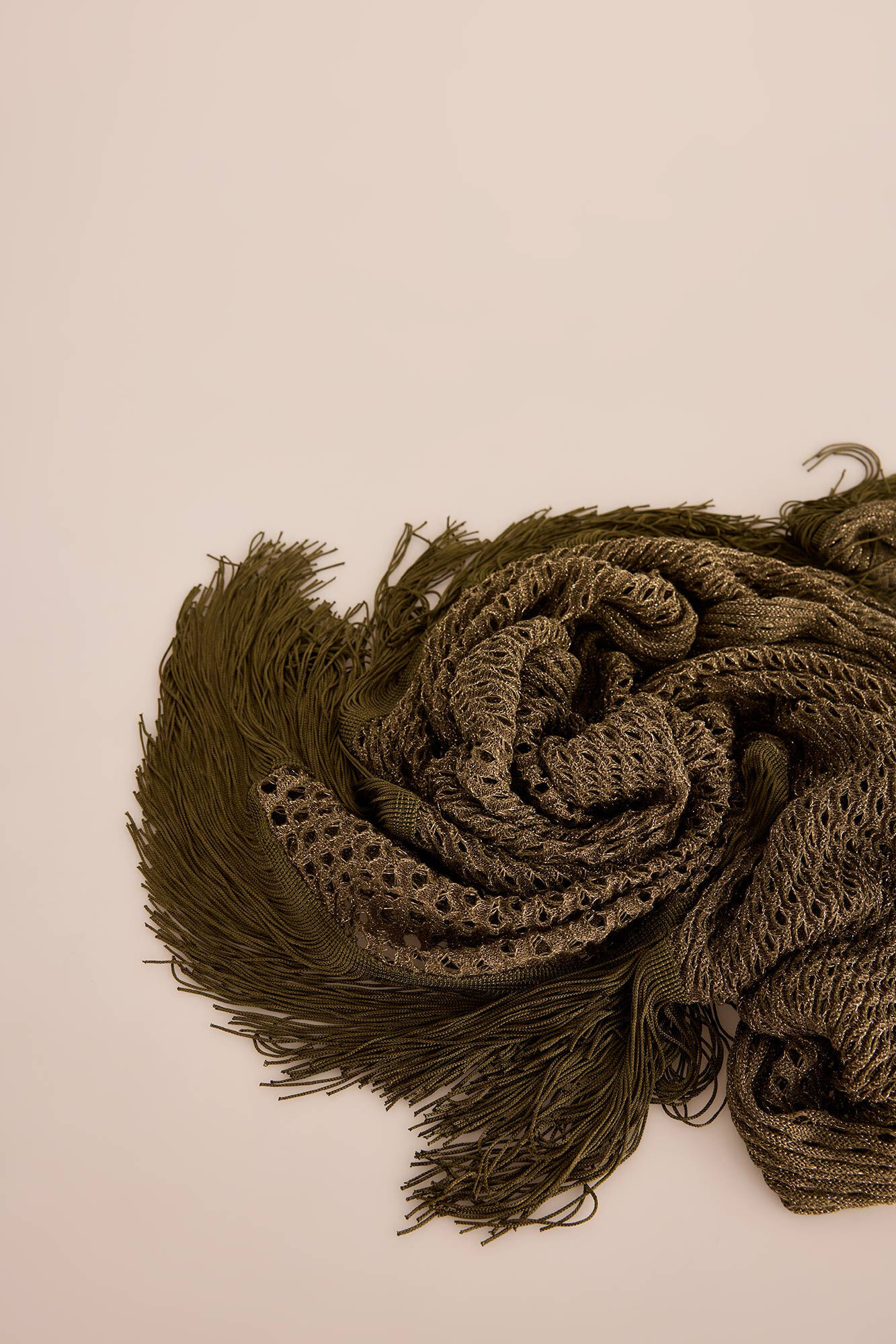 Slowlove Chal calado flecos