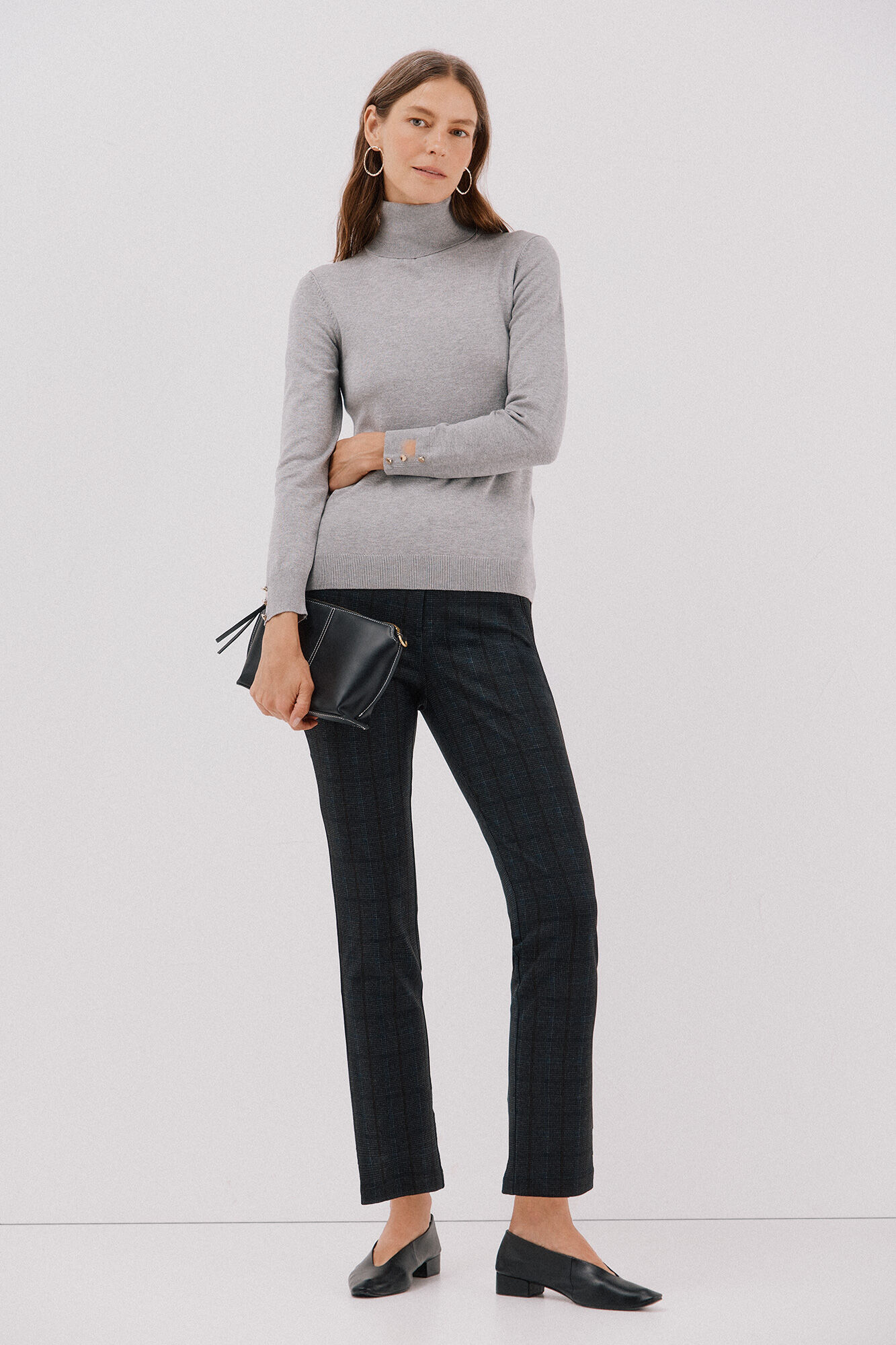 Cortefiel Bolsa tiracolo b&aacute;sica com costura