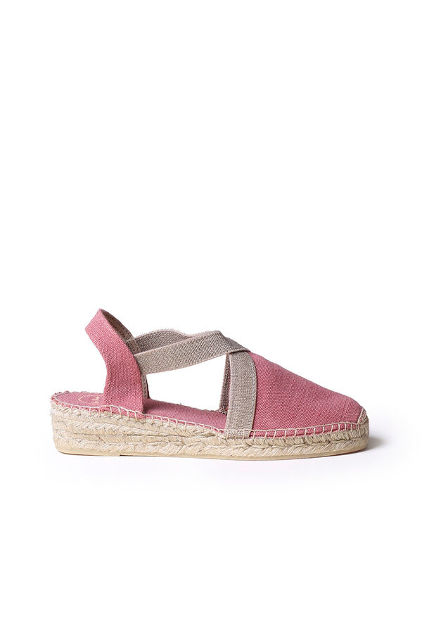 Toni Pons Alpargata de cu&ntilde;a baja con el&aacute;sticos Coral