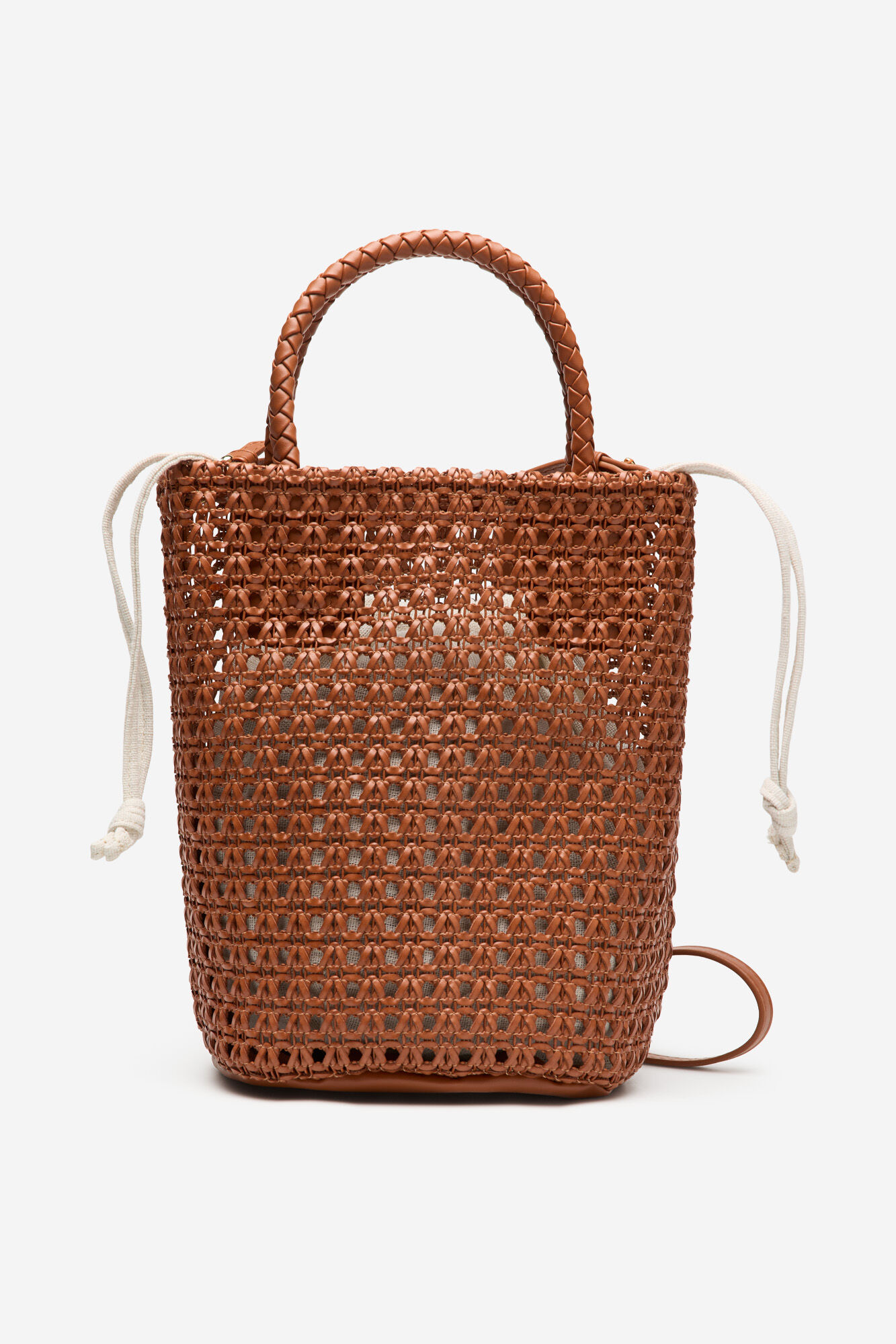 Cortefiel Bolso cubo trenzado
