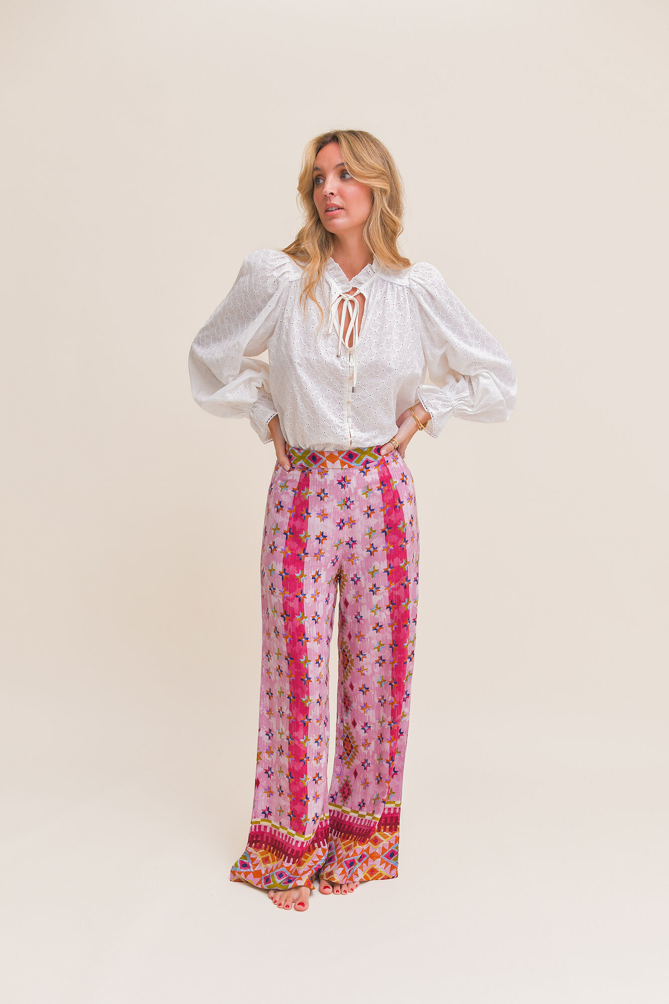 Jaase Pantalones pierna ancha