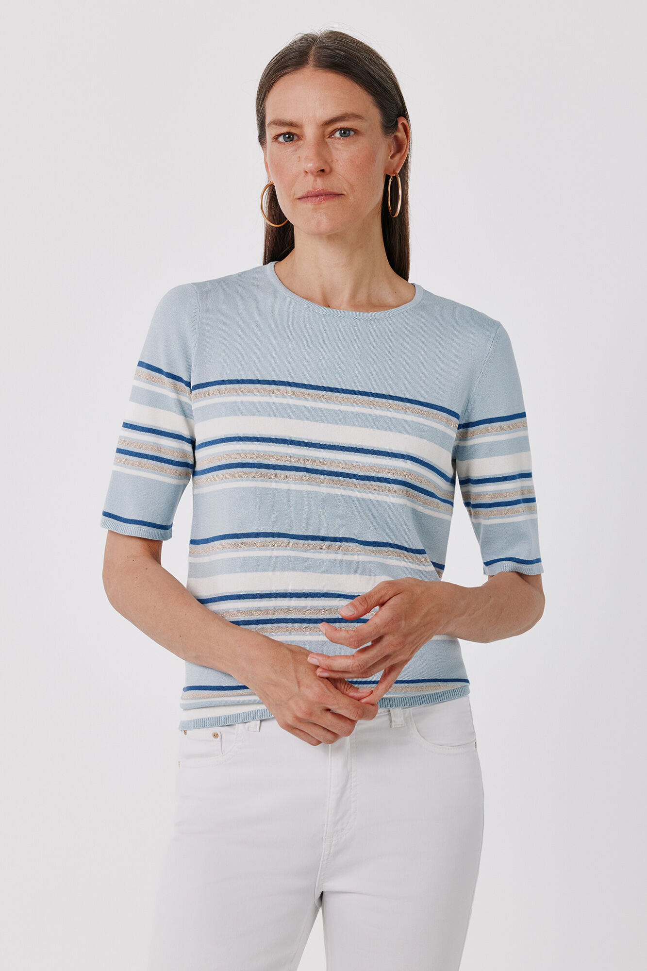 Cortefiel Jersey rayas multicolor