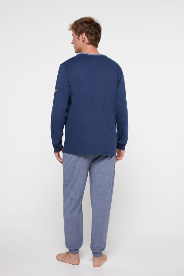 Privata Pijama bicolor privata Azul