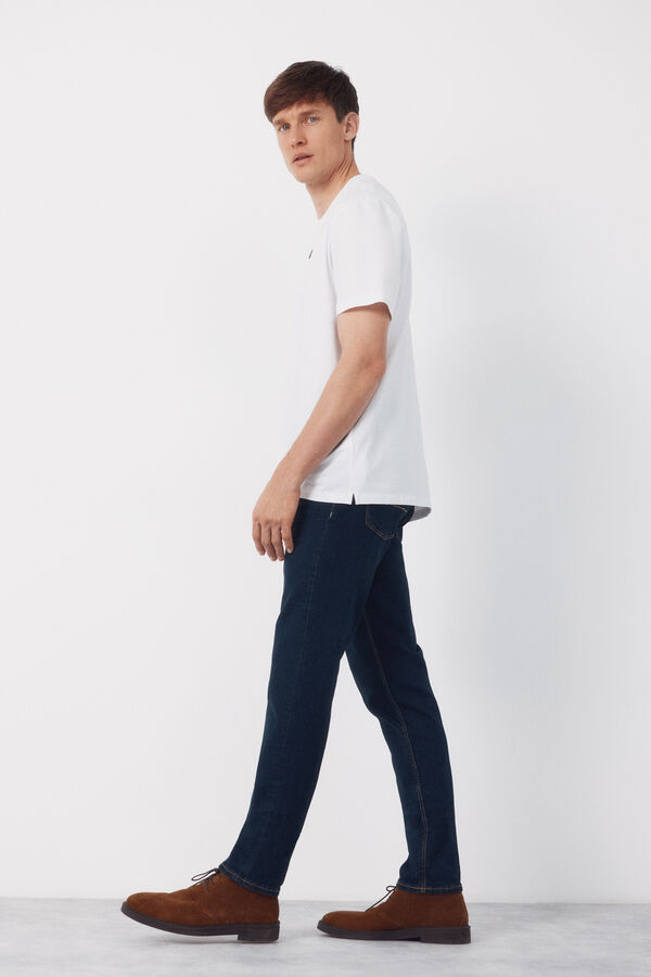 Cortefiel Camiseta b&aacute;sica Blanco