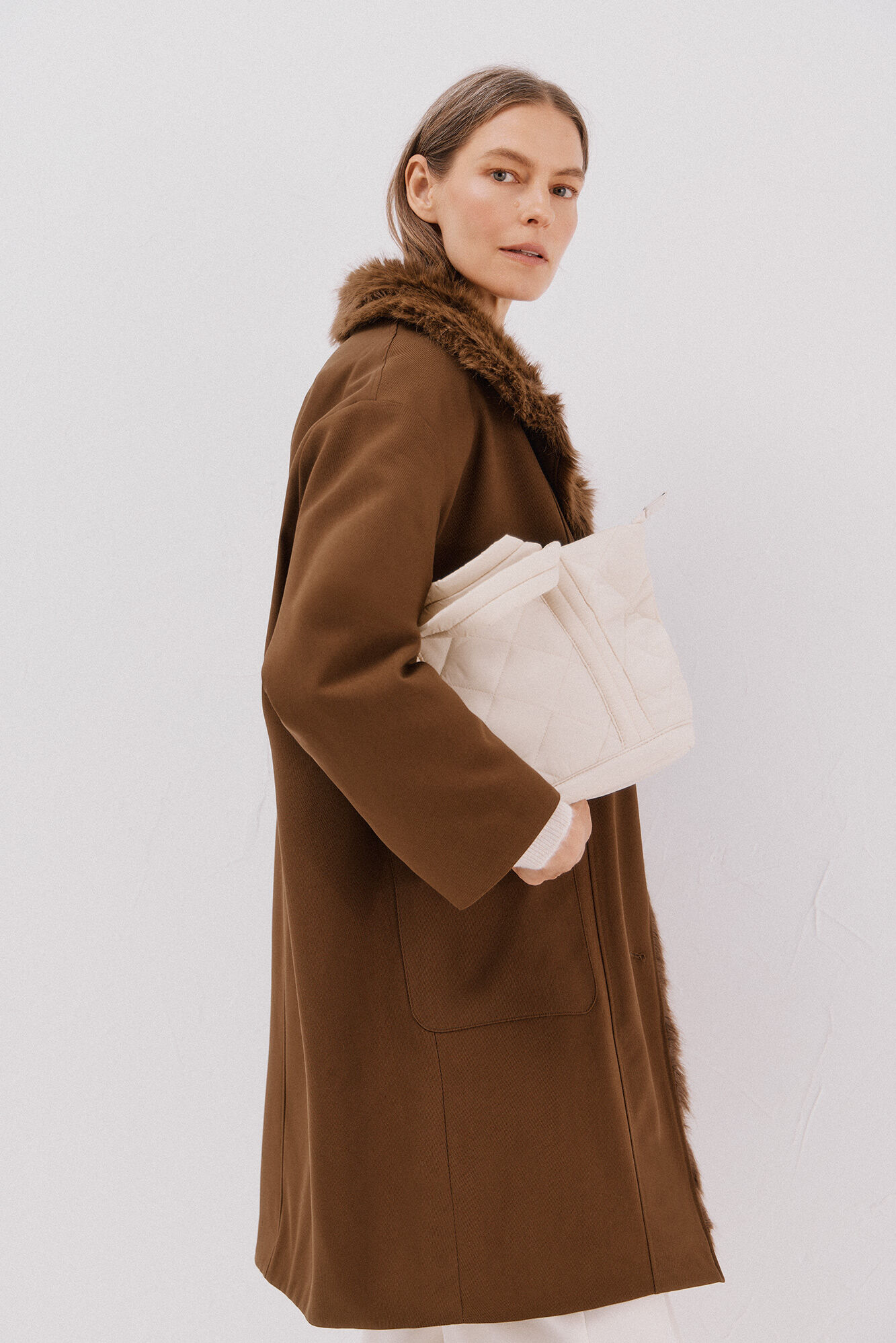 Cortefiel Nylon acolchoado porque