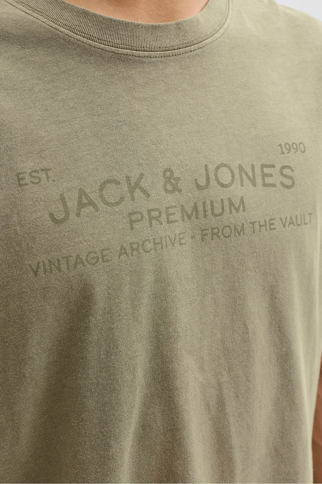 Jack & Jones Camiseta lavada logo