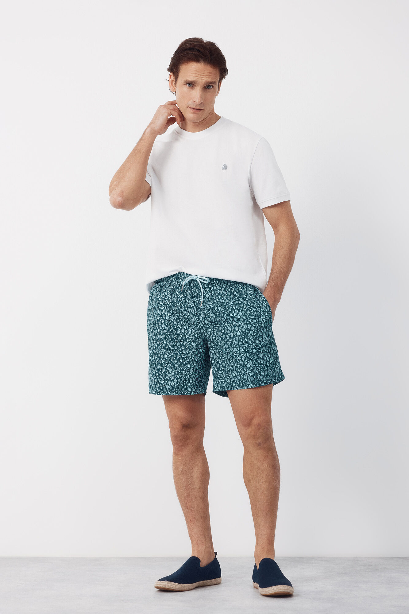 Cortefiel Ba&ntilde;ador estampado alags peque&ntilde;as