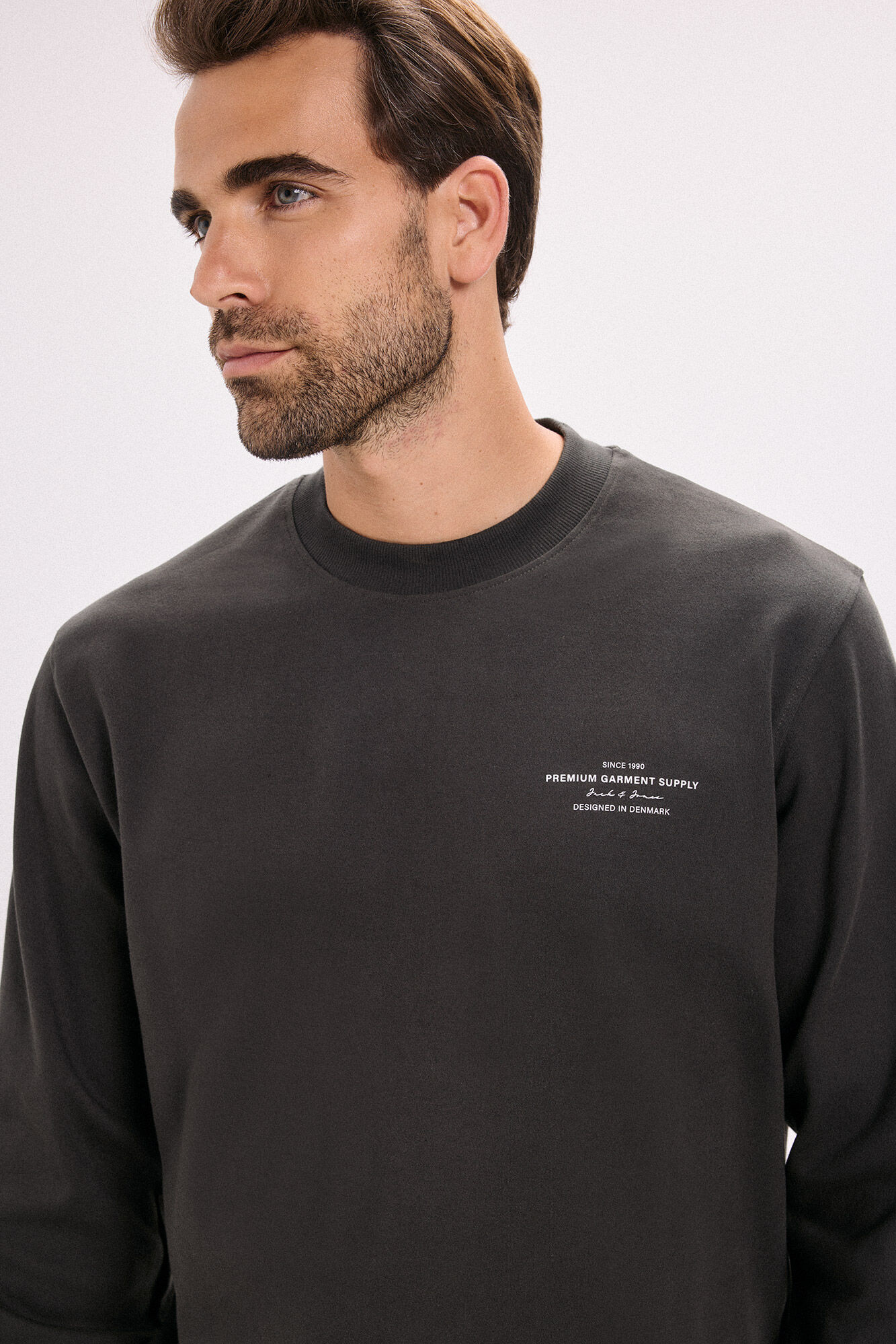 Jack & Jones Sudadera b&aacute;sica estampado