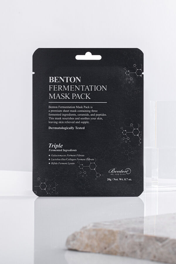 Benton Paquete de mascarilla de fermentaci&oacute;n (1 unidad) Negro