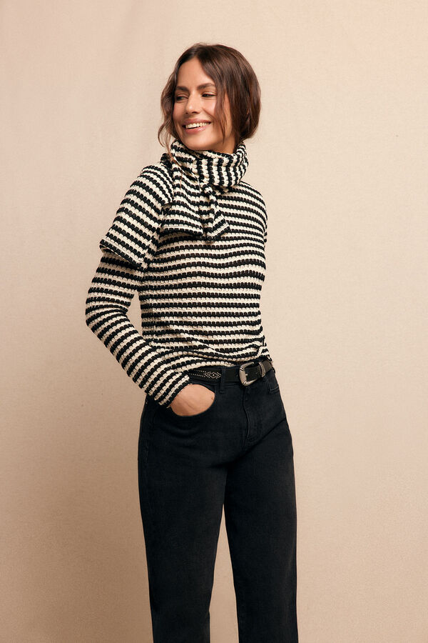 Slowlove Top básico estructura Multicolor