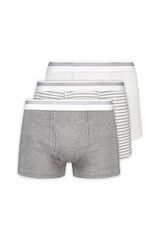 Cortefiel Pack 3 boxer punto Gris