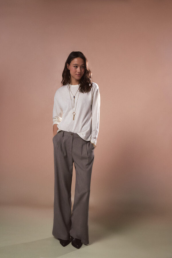 Slowlove Camiseta oversize Blanco