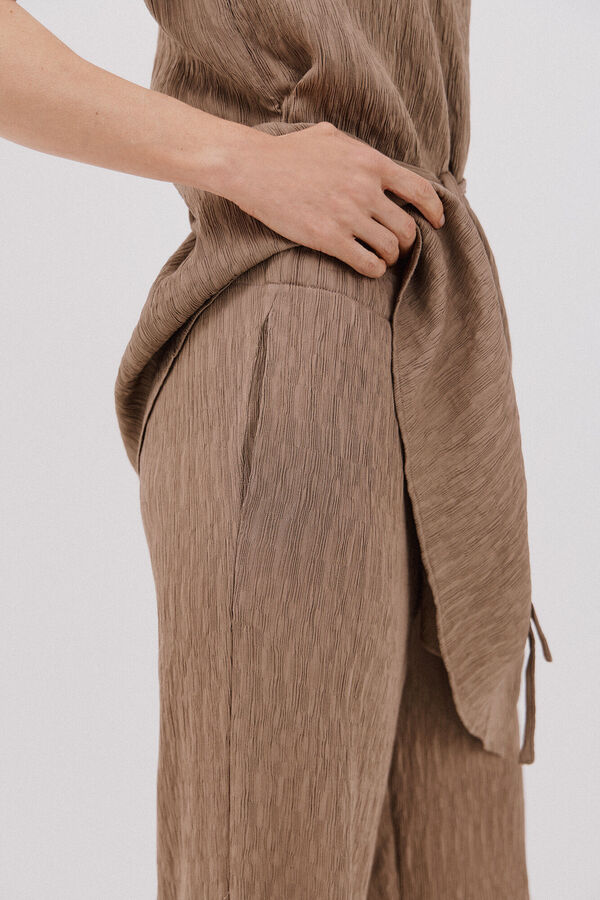 Cortefiel Pantal&oacute;n ancho Brown