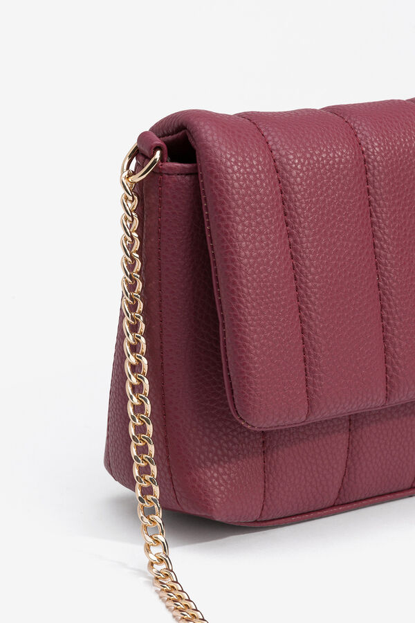 Vilanova Bolso bandolera acolchado Vino