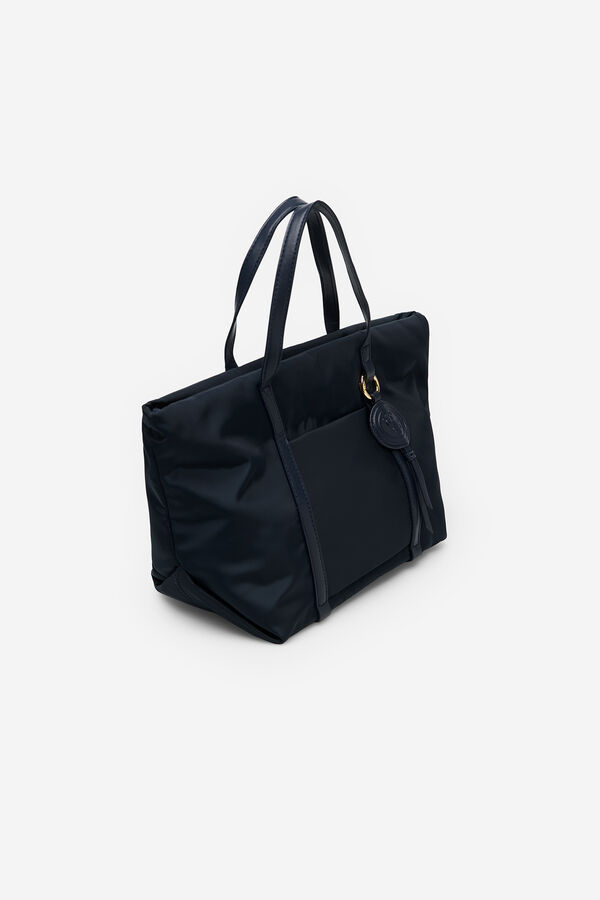 Cortefiel Shopper nylon logo pq Navy