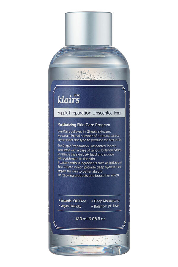 Klairs T&ocirc;nico facial de prepara&ccedil;&atilde;o suave sem fragr&acirc;ncia Multicolorido