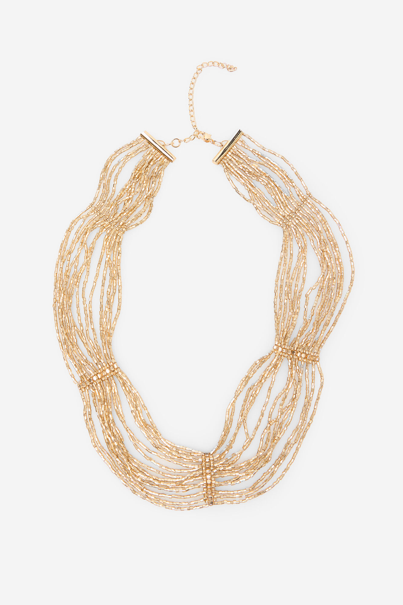 Cortefiel Collar multiple de cuentas