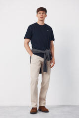 Cortefiel Camiseta b&aacute;sica Azul marino