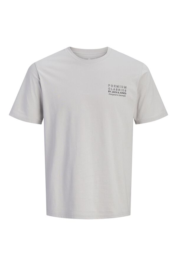 Jack & Jones T-shirt logo regular fit Cinzento