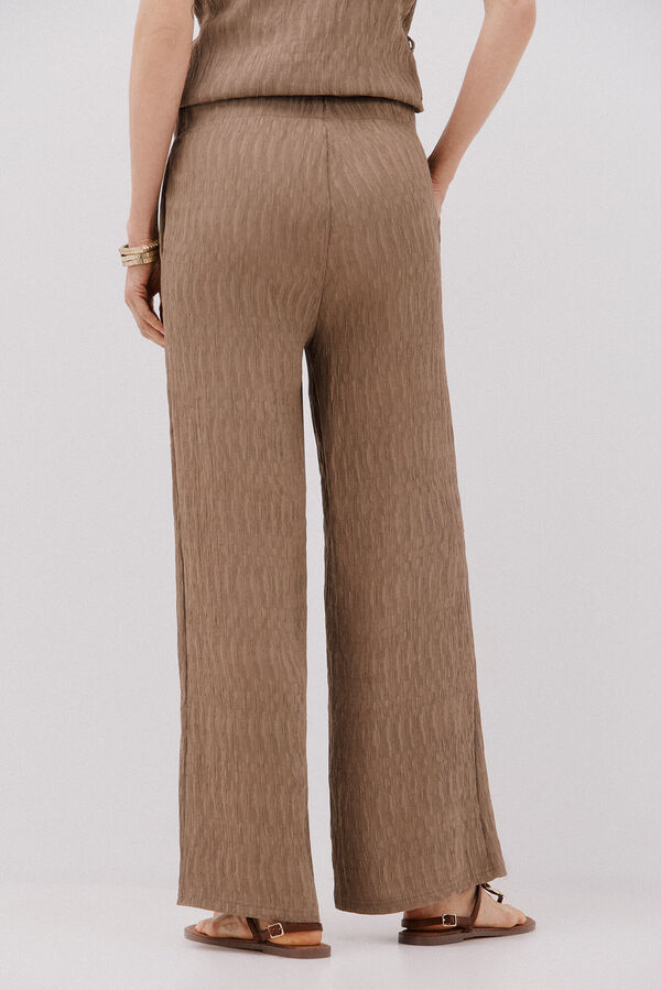 Cortefiel Pantal&oacute;n ancho Brown