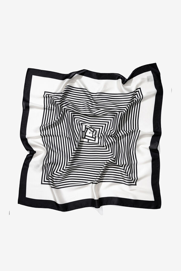 Vilanova Geometric print bandana Black