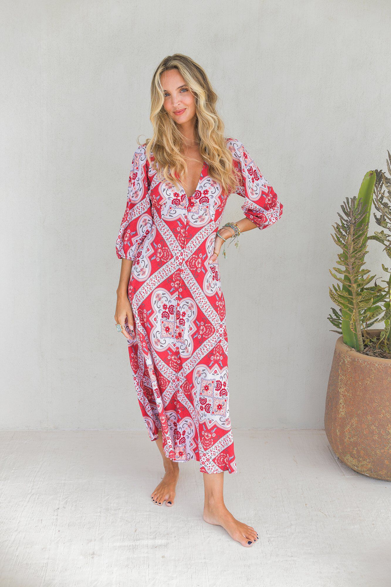 Jaase Vestido comprido Carmen