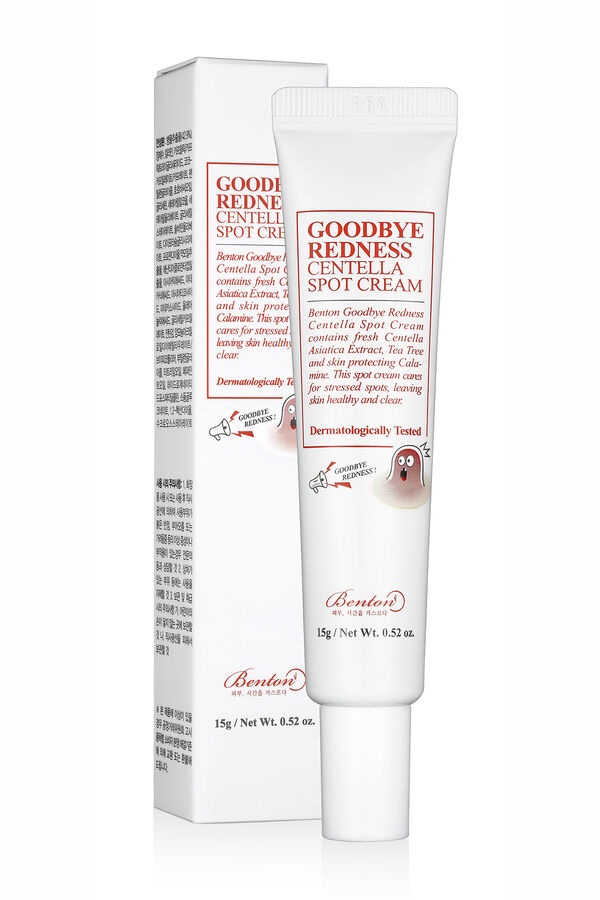 Benton Goodbye redness centella spot cream White
