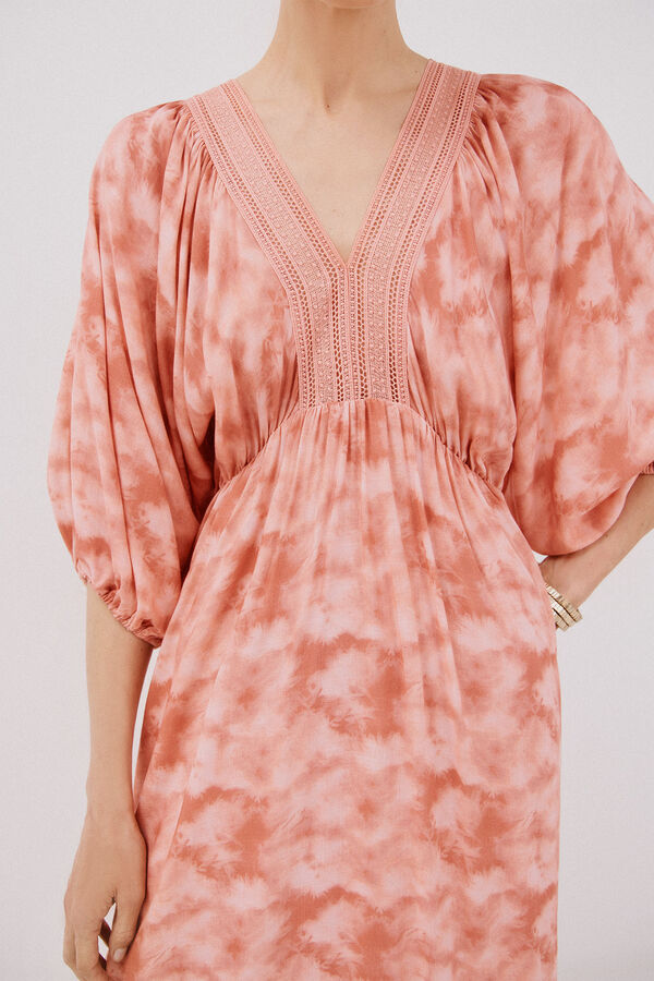 Cortefiel Vestido estampado Several