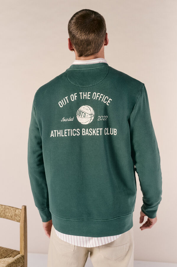 OOTO Sudadera cuello redondo Verde