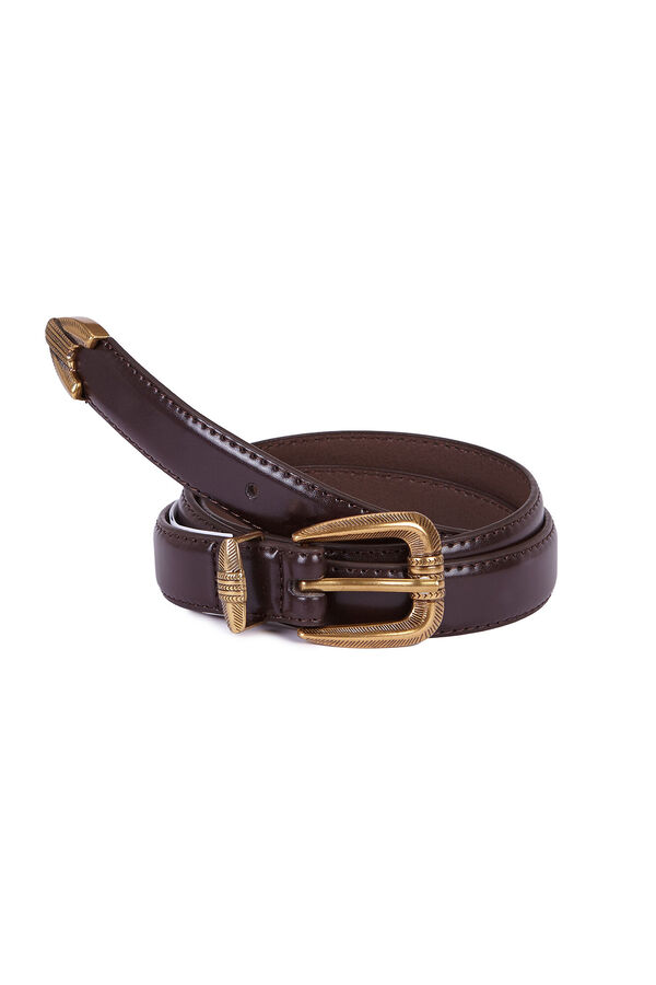 Cortefiel Cinto cowboy Castanho