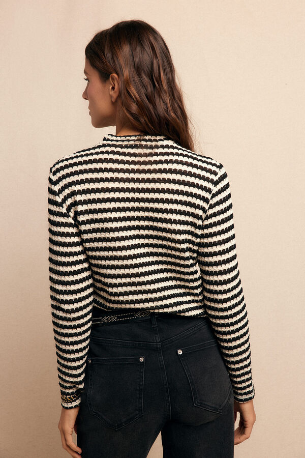 Slowlove Top básico estructura Multicolor