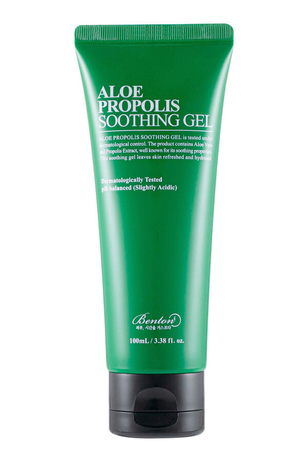 Benton Gel calmante de aloe y prop&oacute;leo Verde