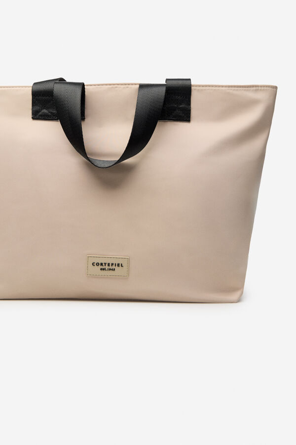 Cortefiel Bolso shopper Beige