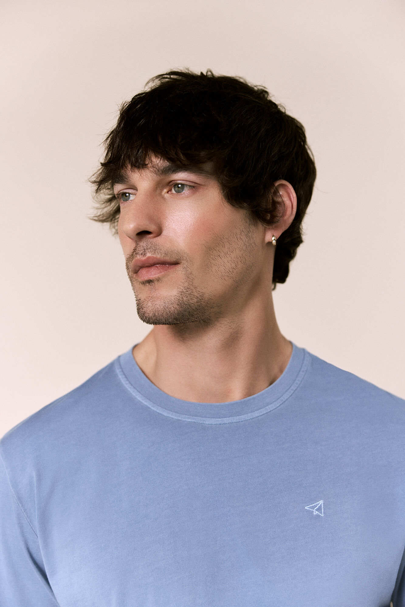 OOTO Camiseta b&aacute;sica lavada