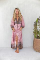 Jaase Vestido comprido Teresa Subiu