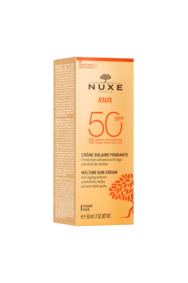 Cortefiel Nuxe Sun Melting Cream for Face High Protection SPF 50 Orange