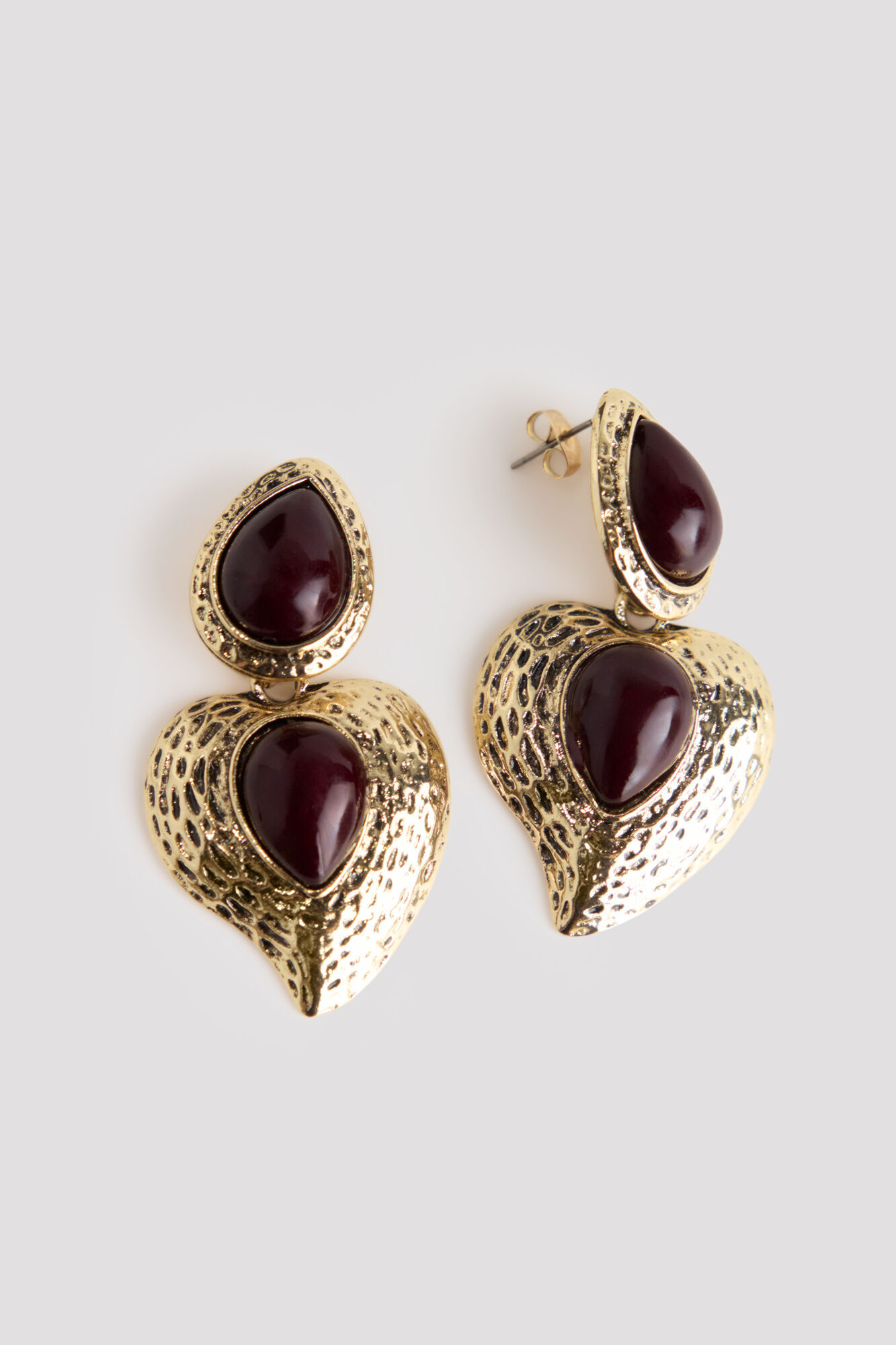 Cortefiel Pendientes coraz&oacute;n