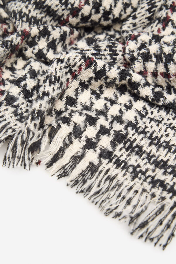 Cortefiel Bufanda cuadro harris Multicolor