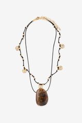 Vilanova Collar boho piedra Dorado